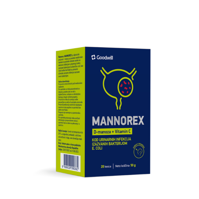Mannorex 20 Kesica