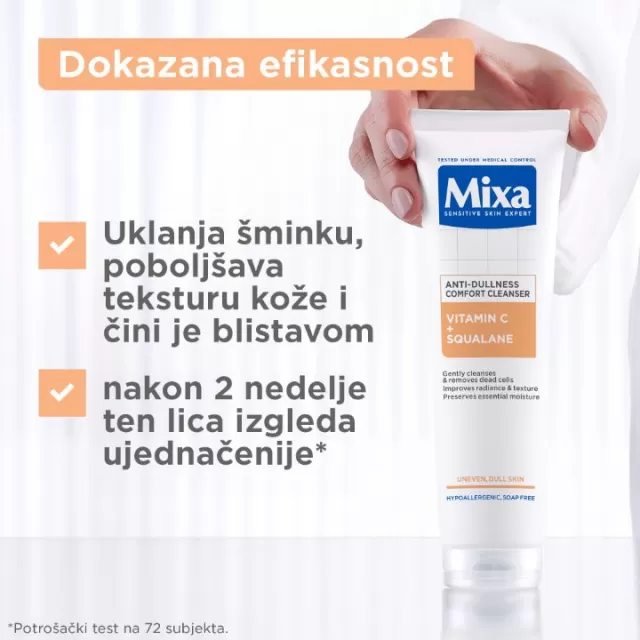 Mixa Gel Za Umivanje Sa Vitaminom C 150 Ml