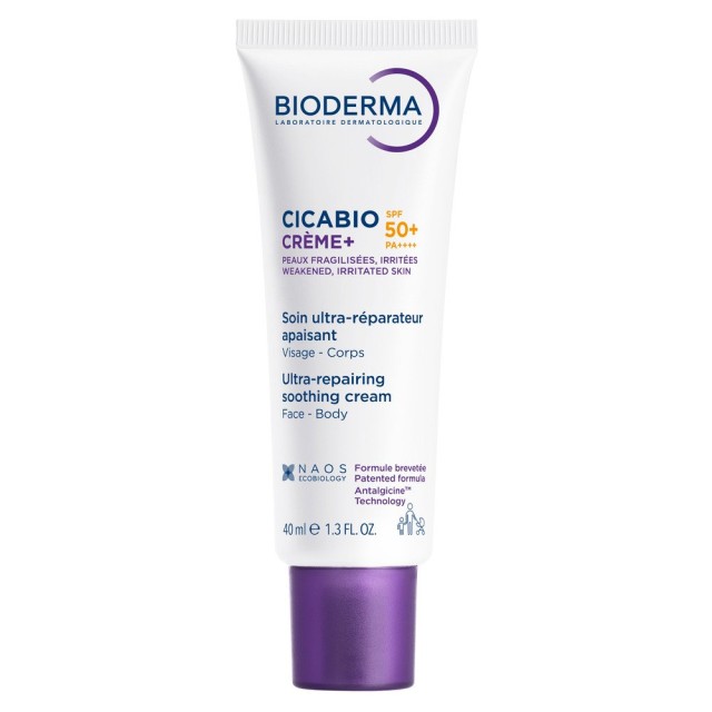 Bioderma Cicabio Krema + Spf50+ 40Ml