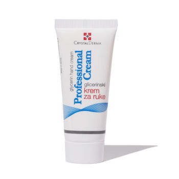 CRYSTAL DERMA PROFESSIONAL CREAM GLICERINSKI KREM ZA RUKE 40 ML CRYSTAL DERMA PROFESSIONAL CREAM GLICERINSKI KREM ZA RUKE 40 ML
