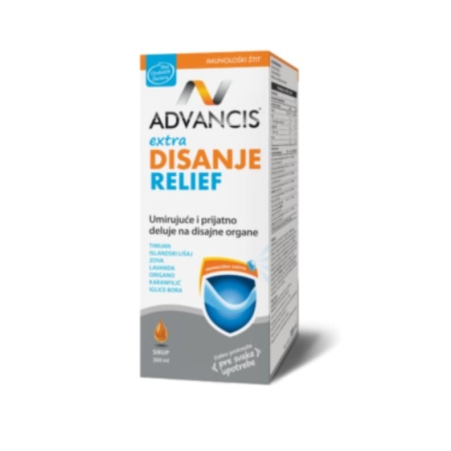 Advancis Extra Disanje Relief Sirup 200 Ml