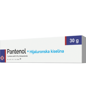 Pantenol+ Hijaluronska kiselina krema 30 g DukaFarm Pantenol+ Hijaluronska kiselina krema 30 g DukaFarm