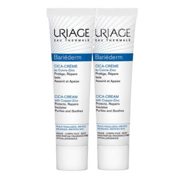 Uriage Bariederm Cica Krem 2X40Ml Uriage Bariederm Cica Krem 2X40Ml