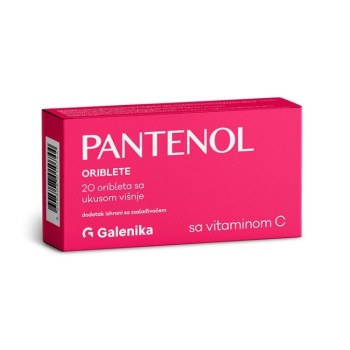 PANTENOL SA VITAMINOM C – UKUS VIŠNJE 20 ORIBLETA