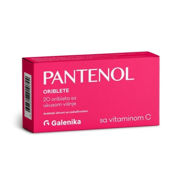 Pantenol Sa Vitaminom C – Ukus Višnje 20 Oribleta