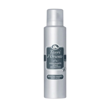 Tesori d'Oriente Beli mošus dezodorans u spreju 150 ml Tesori d'Oriente Beli mošus dezodorans u spreju 150 ml