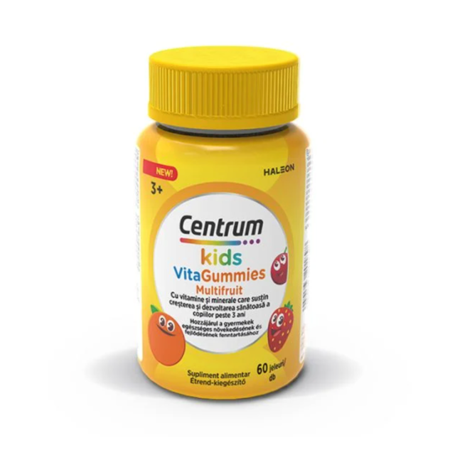 Centrum Kids Vitagummies Multifruit 60 Bombona