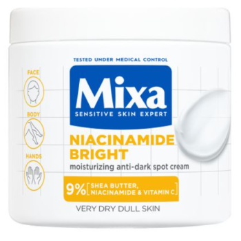 Mixa Niacinamide Bright višenamenska krema 400 ml