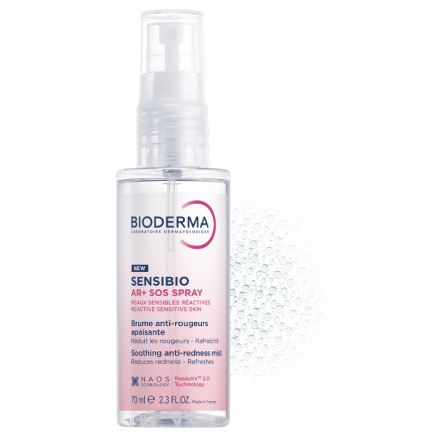 Bioderma Sensibio Ar+ Sos Sprej Za Umirenje Kože Skolne Crvenilu 70 Ml