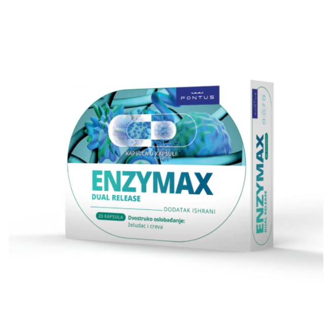 ENZYMAX DUAL RELEASE 20 kapsula ENZYMAX DUAL RELEASE 20 kapsula