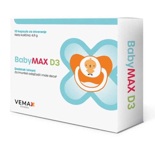 BabyMAX D3 10 kapsula BabyMAX D3 10 kapsula