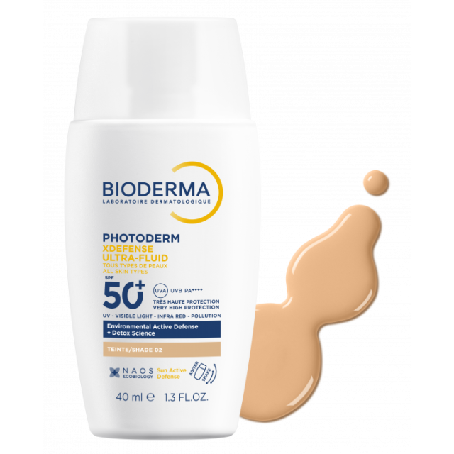 Bioderma Photoderm Xdefense Ultra Tonirani Fluid Za Zaštitu Od Sunca Spf50+ Shade 02 40 Ml Bioderma Photoderm Xdefense Ultra Tonirani Fluid Za Zaštitu Od Sunca Spf50+ Shade 02 40 Ml