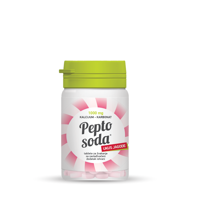 Pepto Soda – Ukus Jagode 14 Tableta Za Žvakanje