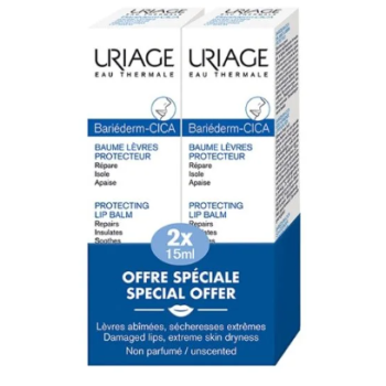 Uriage Bariederm Cica balzam  za usne 2x15 g 