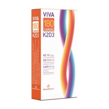 VIVA K2D3 180 CARDIO 20 TABLETA