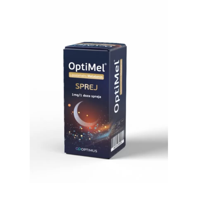 Optimel Melatonin Lipozomalni Sprej 20G Optimel Melatonin Lipozomalni Sprej 20G