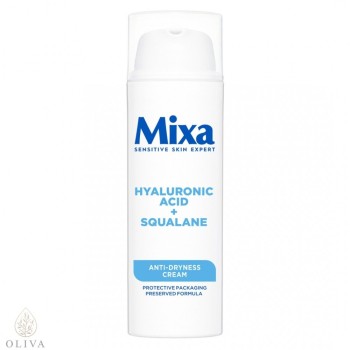 Mixa Hyaluronic acid + Squalane krema protiv suvoće kože 50 ml