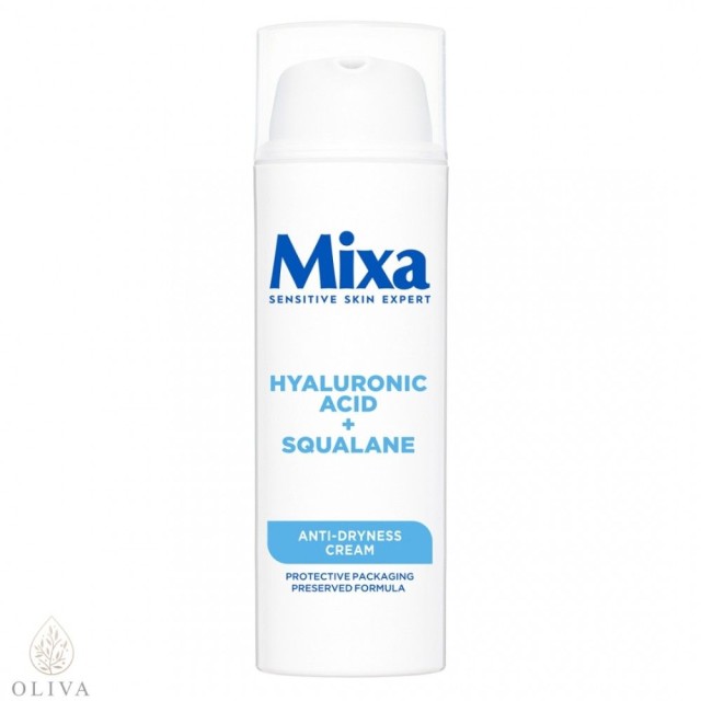 Mixa Hyaluronic Acid + Squalane Krema Protiv Suvoće Kože 50 Ml Mixa Hyaluronic Acid + Squalane Krema Protiv Suvoće Kože 50 Ml