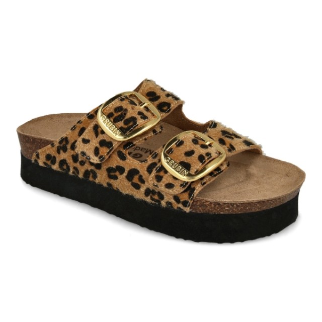 Grubin Papuče Castellon 1563600 Leopard