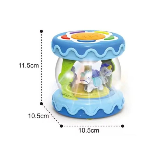 Bbo Muzička Igračka Bubanj Blue 18M+ Bbo Muzička Igračka Bubanj Blue 18M+