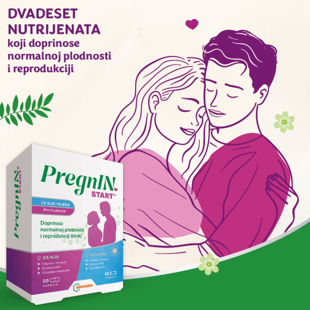 Pregnin Start 30 Kapsula + 30 Kesica