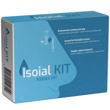 ISOIAL KIT FIZIOLOŠKI RASTVOR SA DODATKOM NATRIJUM BIKARBONATA SA NAZALNIM NEBULIZATOROM