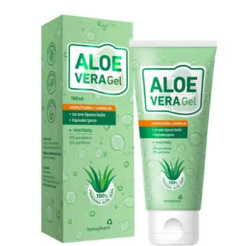 HAMAPHARM ALOE VERA GEL 100 ML