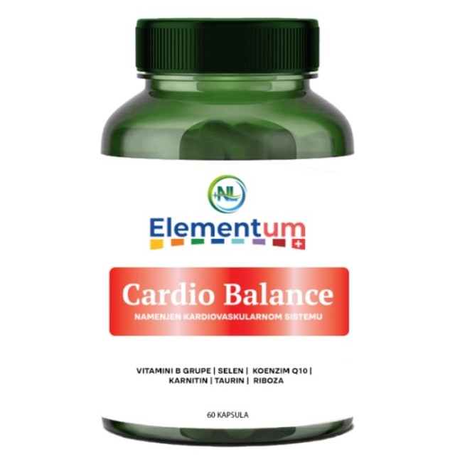 Elementum Cardio Balance 60 Kapsula