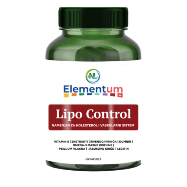 Elementum Lipo Control 60 Kapsula