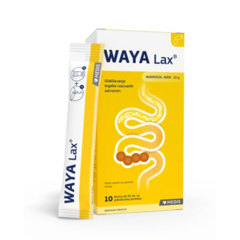 WAYA LAX ORALNI RASTVOR 20 ML 10 KESICA