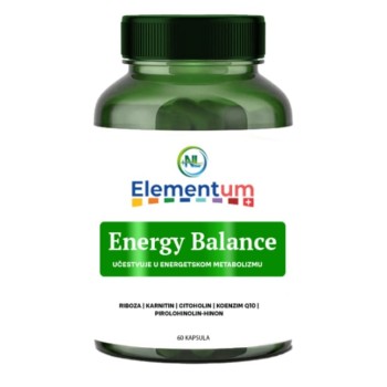 ELEMENTUM ENERGY BALANCE 60 KAPSULA