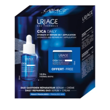 Uriage Bariederm Cica Daily serum 30 ml+ Uriage Bariederm Cica koncentrat krema 15 ml promo set