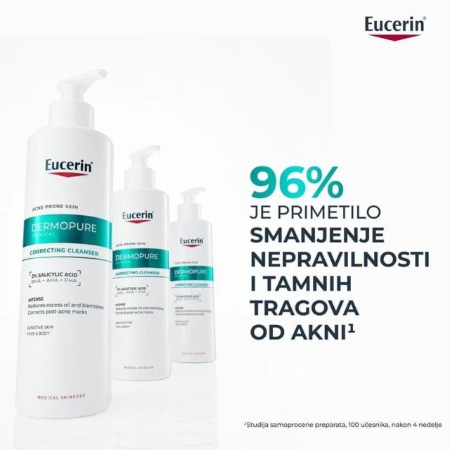Eucerin Dermopure Clinical Korektivni Gel Za Čišćenje 400 Ml Eucerin Dermopure Clinical Korektivni Gel Za Čišćenje 400 Ml