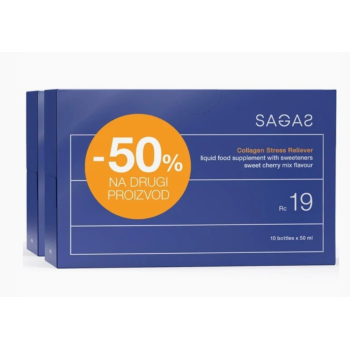 SAGAS RC 19 COLLAGEN STRESS RELIEVER PAKET 2 X 10 AMPULA 