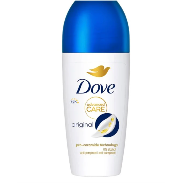 Dove Advanced Care Original Roll-On Dezodorans 50 Ml Dove Advanced Care Original Roll-On Dezodorans 50 Ml