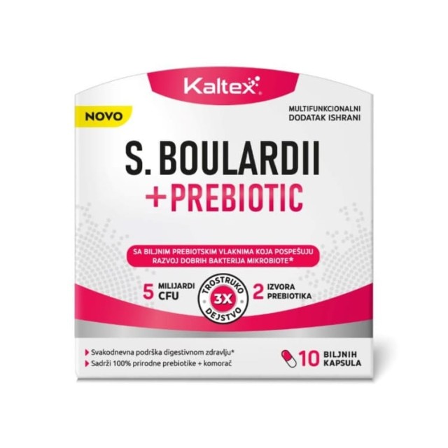 Kaltex S. Boulardii + Prebiotic 10 Kapsula