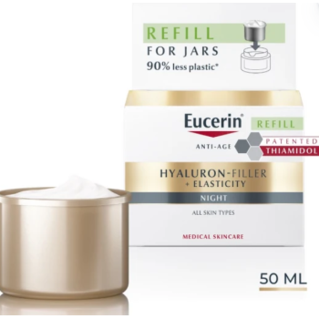 Eucerin Hyaluron-Filler + Elasticity Noćna krema Refill 50 ml Eucerin Hyaluron-Filler + Elasticity Noćna krema Refill 50 ml