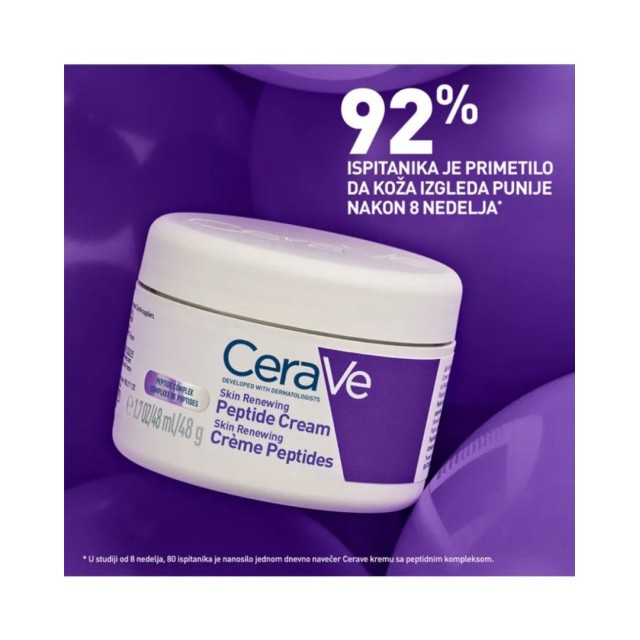 Cerave Obnavljajuća Krema Sa Peptidnim Kompleksom 48 Ml Cerave Obnavljajuća Krema Sa Peptidnim Kompleksom 48 Ml