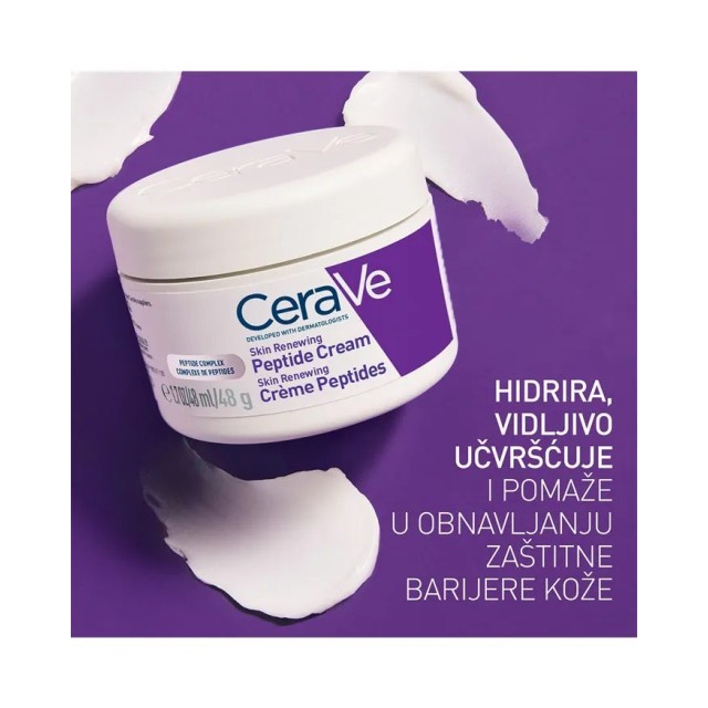 Cerave Obnavljajuća Krema Sa Peptidnim Kompleksom 48 Ml Cerave Obnavljajuća Krema Sa Peptidnim Kompleksom 48 Ml