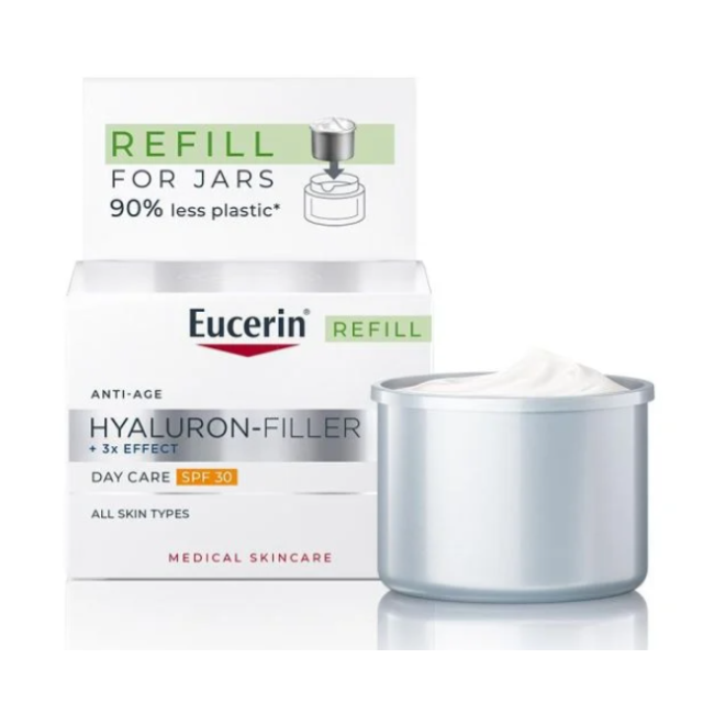 Eucerin Hyaluron-Filler Dnevna Krema Spf30 Za Sve Tipove Kože Refill 50 Ml