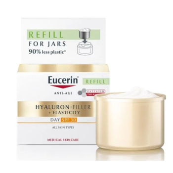 Eucerin Hyaluron-Filler + Elasticity Dnevna krema SPF 30 Refill 50 ml Eucerin Hyaluron-Filler + Elasticity Dnevna krema SPF 30 Refill 50 ml