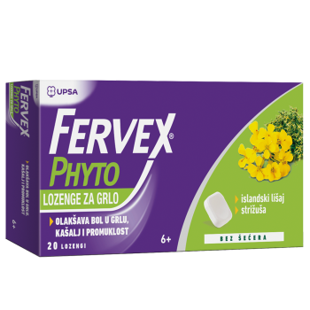 FERVEX PHYTO LOZENGE ZA GRLO 20 KOMADA