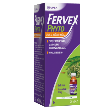 FERVEX PHYTO SIRUP ZA MEŠOVIT KAŠALJ 120 ML
