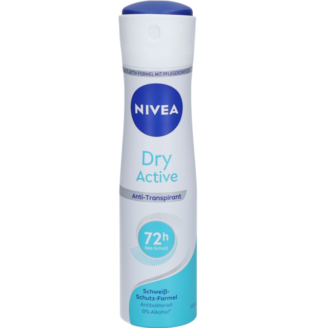 Nivea Deo Anti-Transpirant Dry Active Spray 150 Ml Nivea Deo Anti-Transpirant Dry Active Spray 150 Ml
