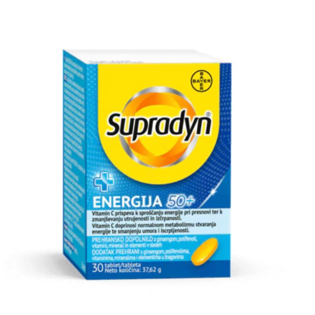 Supradyn Energija 50+ 30 Tableta Supradyn Energija 50+ 30 Tableta