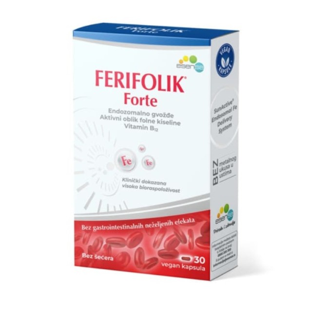 Ferifolik Forte 30 Kapsula