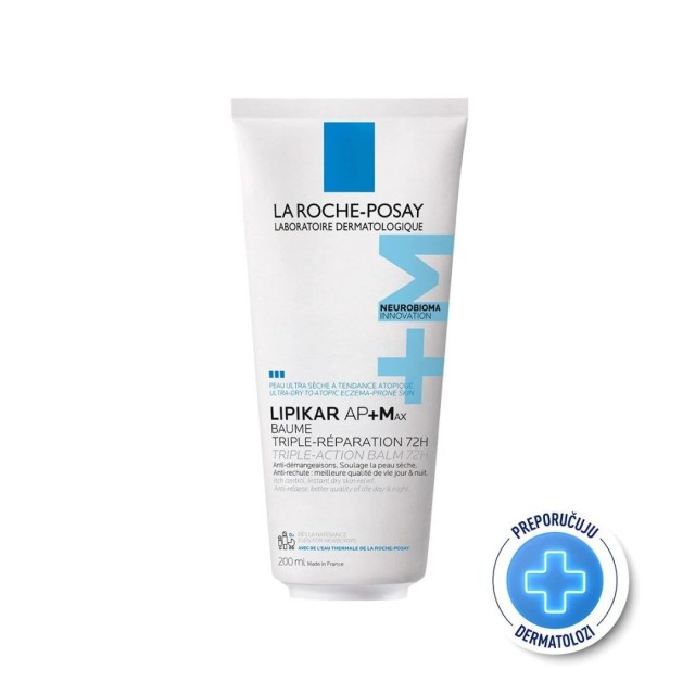 La Roche-Posay Lipikar Baume Ap+Max Balzam Za Suvu Kožu 200 Ml