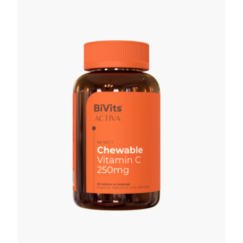BIVITS ACTIVA VITAMIN C 250 MG CHEWABLE 90 TABLETA ZA ŽVAKANJE BIVITS ACTIVA VITAMIN C 250 MG CHEWABLE 90 TABLETA ZA ŽVAKANJE