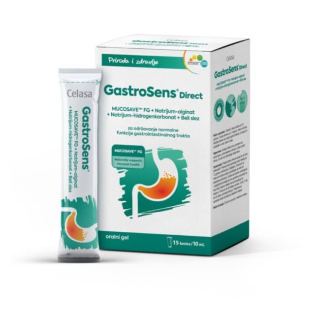 Gastrosens Direct Oralni Gel 15 Kesica Gastrosens Direct Oralni Gel 15 Kesica