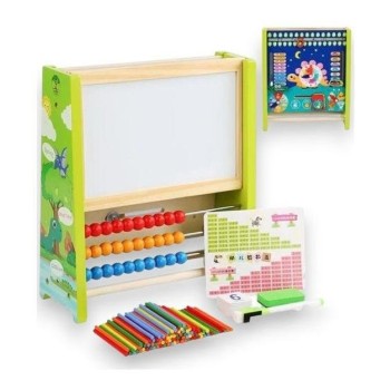 BBo edukativna drvena igračka za decu Multifunkcionalna tabla 36m+